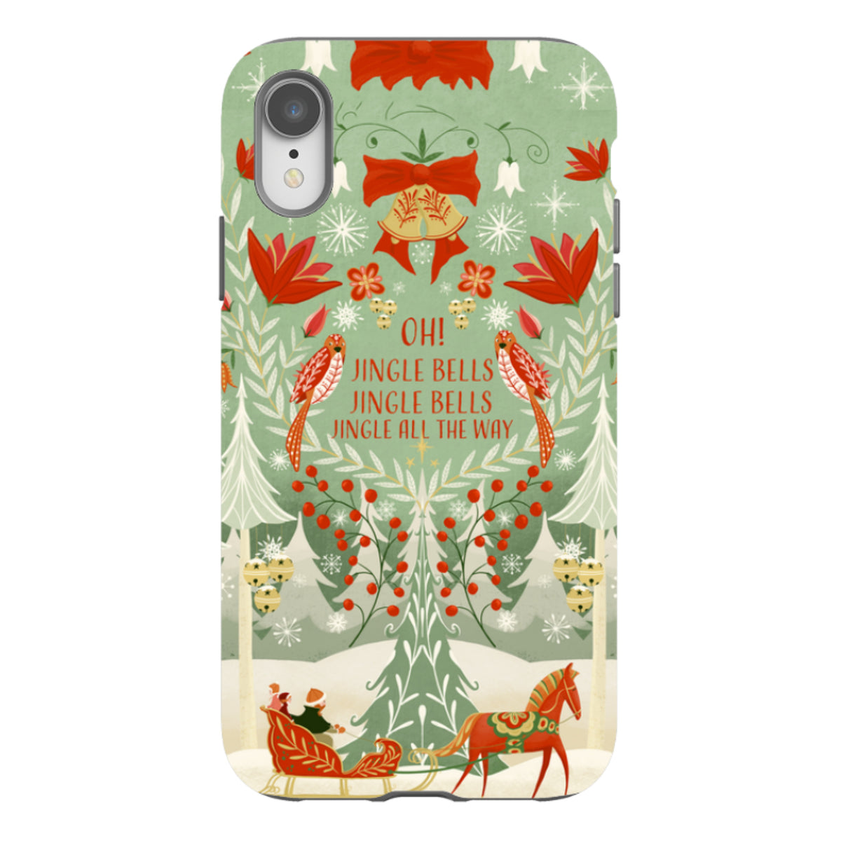 iPhone Tough Case - Jingle Bells By Maja Lindberg