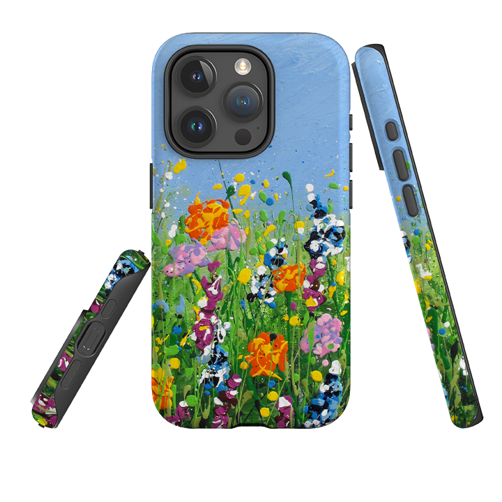 iPhone Tough Case - Joy Filled Spring By Linda Calvert Jacobson
