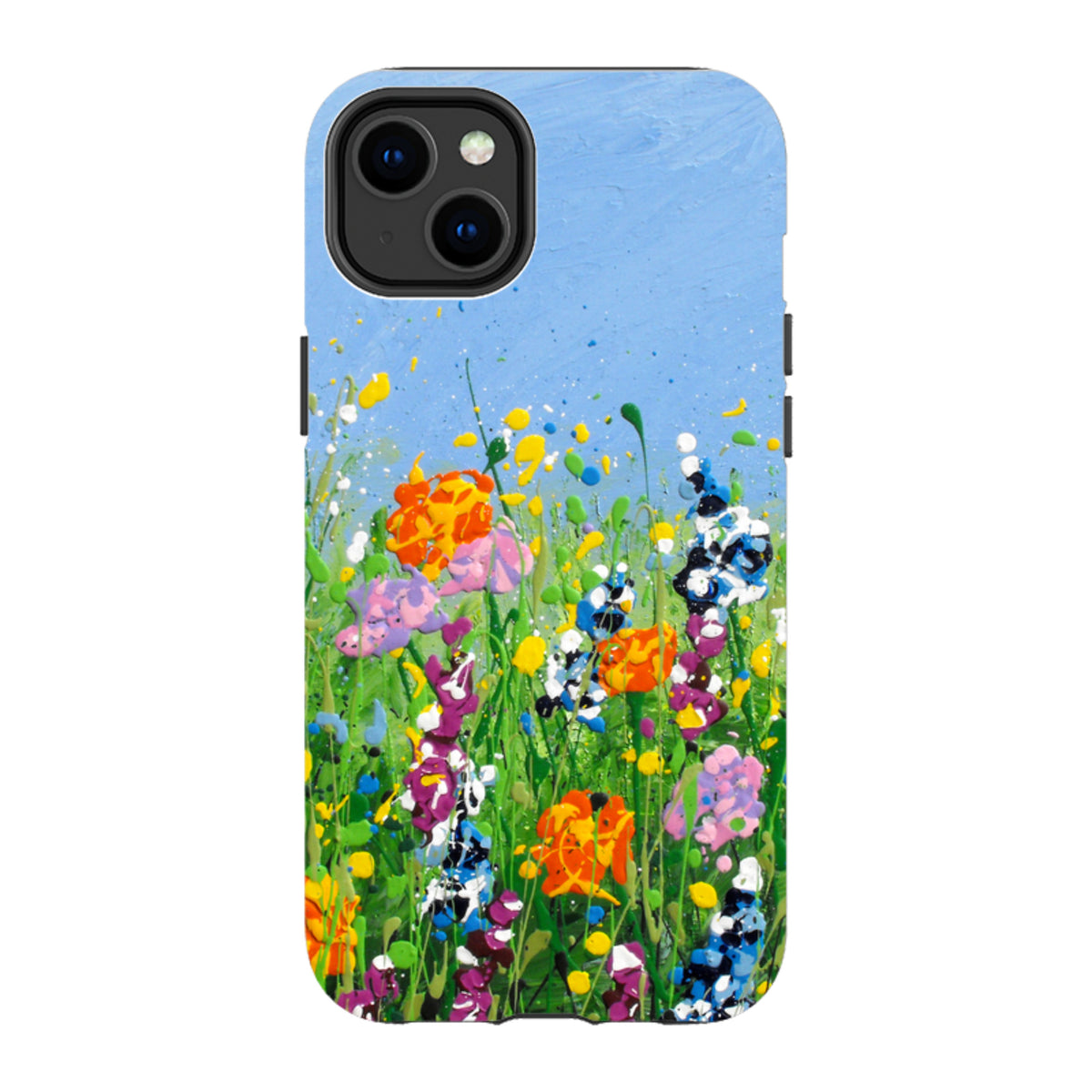 iPhone Tough Case - Joy Filled Spring By Linda Calvert Jacobson