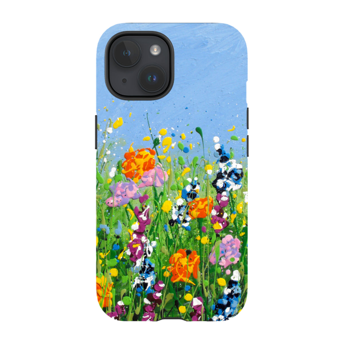 iPhone Tough Case - Joy Filled Spring By Linda Calvert Jacobson