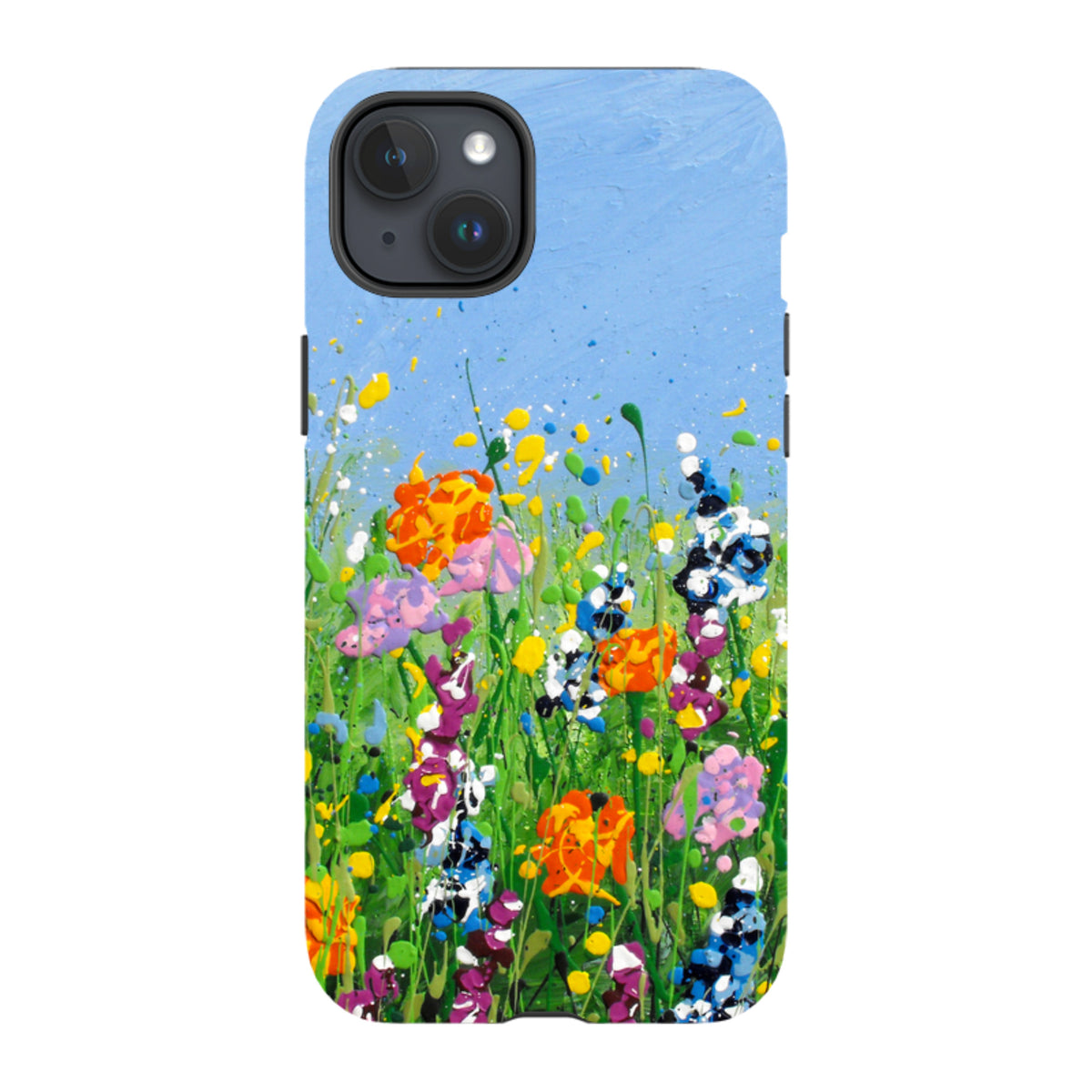 iPhone Tough Case - Joy Filled Spring By Linda Calvert Jacobson