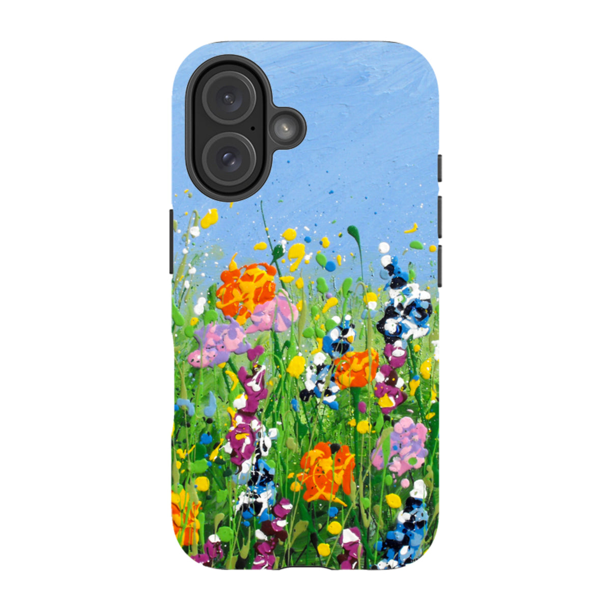 iPhone Tough Case - Joy Filled Spring By Linda Calvert Jacobson