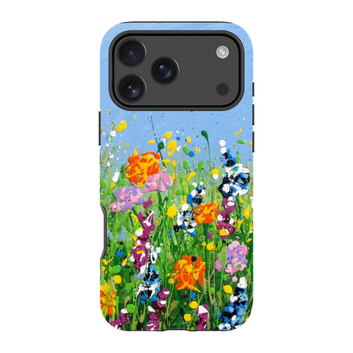 iPhone Tough Case - Joy Filled Spring By Linda Calvert Jacobson