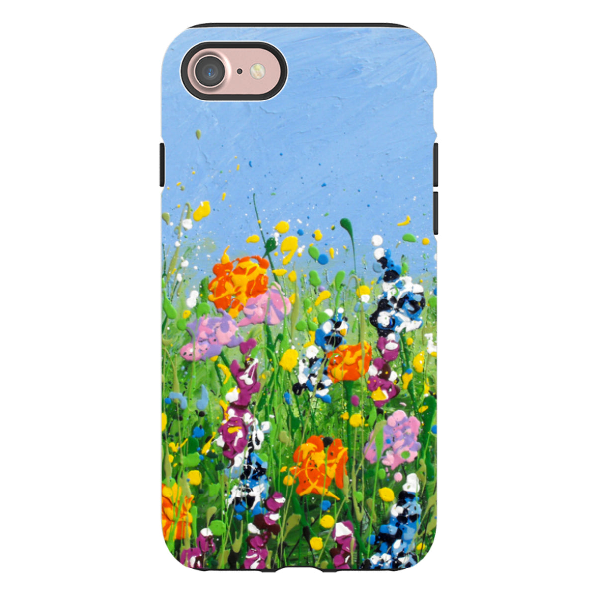 iPhone Tough Case - Joy Filled Spring By Linda Calvert Jacobson