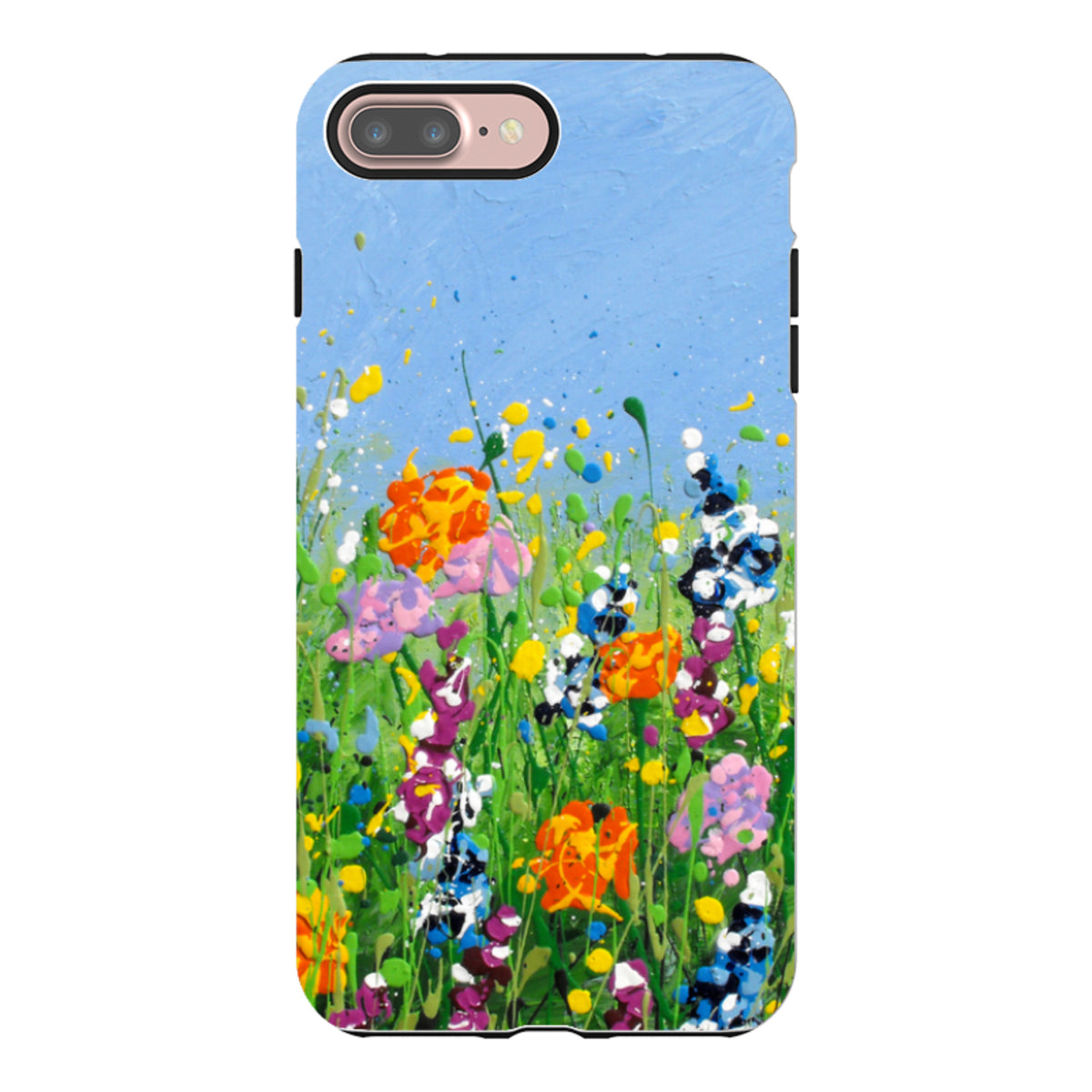 iPhone Tough Case - Joy Filled Spring By Linda Calvert Jacobson