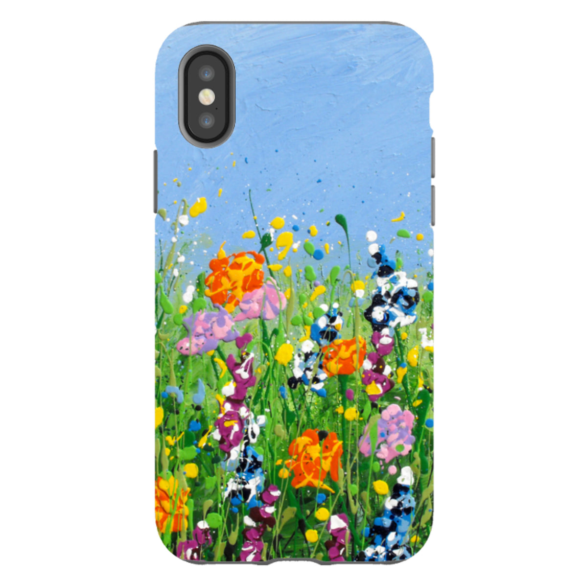 iPhone Tough Case - Joy Filled Spring By Linda Calvert Jacobson