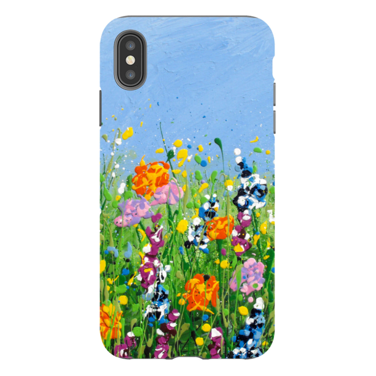 iPhone Tough Case - Joy Filled Spring By Linda Calvert Jacobson