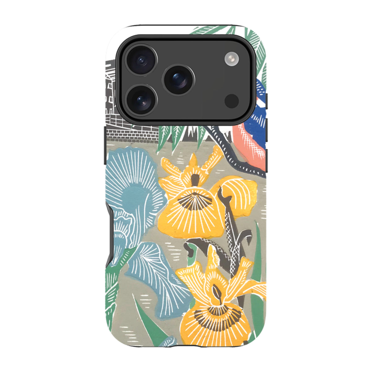 iPhone Tough Case - Kingfisher At The Mill By Kate Heiss