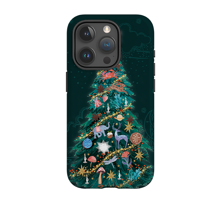 iPhone Tough Case - Kitsch Tree By Emma Frances Grant