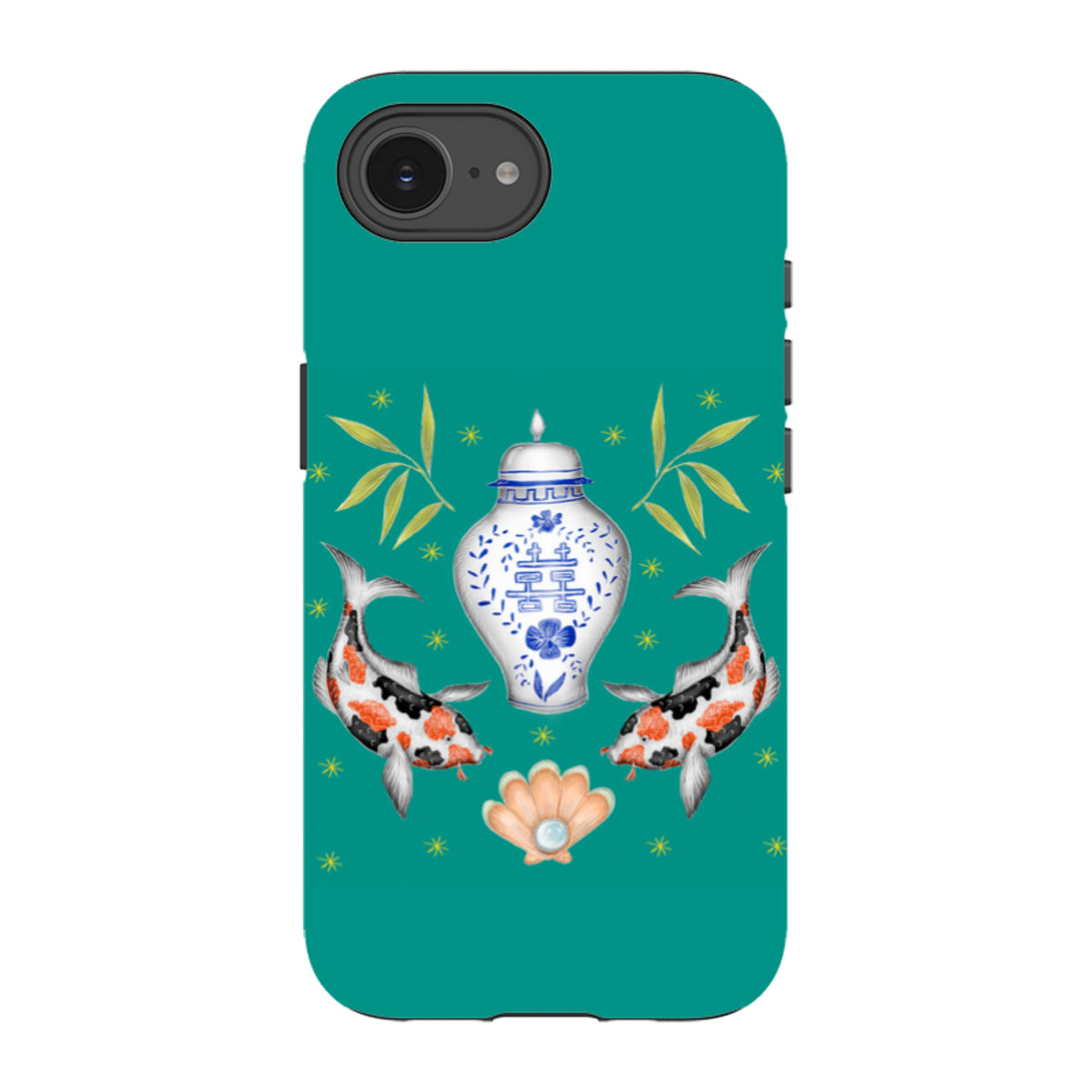 iPhone Tough Case - Koi Carp By Catherine Rowe