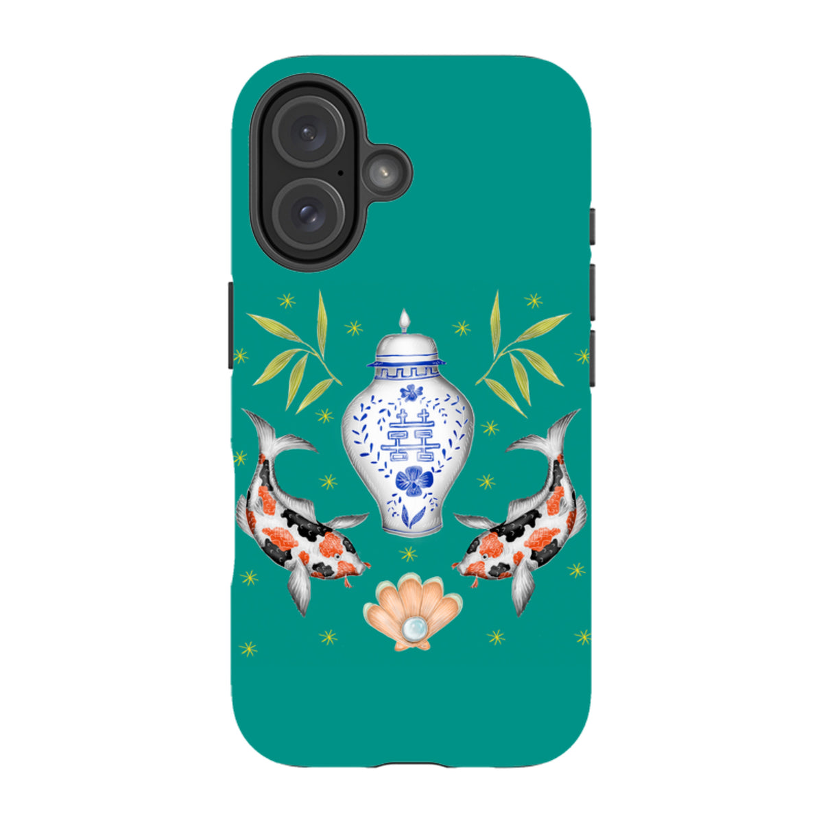 iPhone Tough Case - Koi Carp By Catherine Rowe