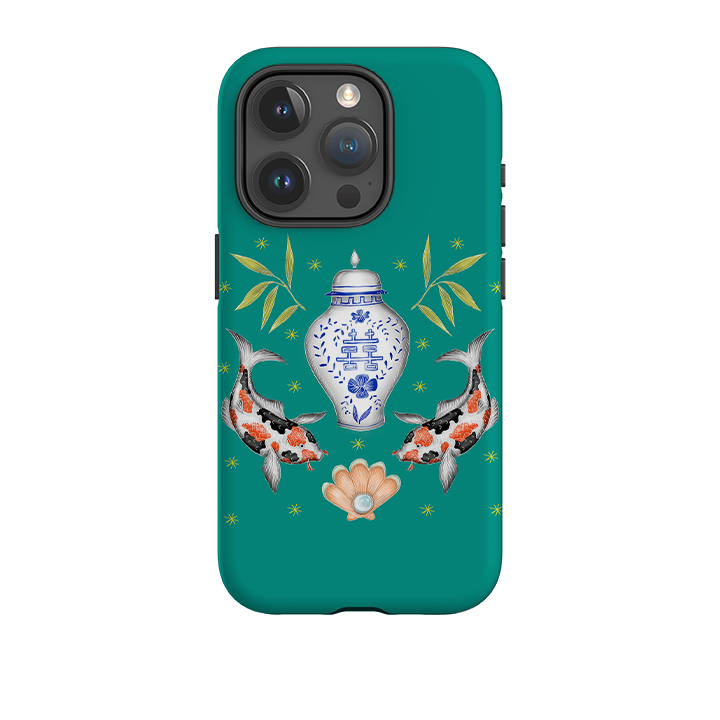 iPhone Tough Case - Koi Carp By Catherine Rowe
