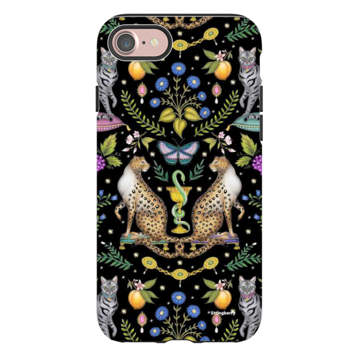 iPhone Tough Case - Kyoto No Ruffs By Catherine Rowe