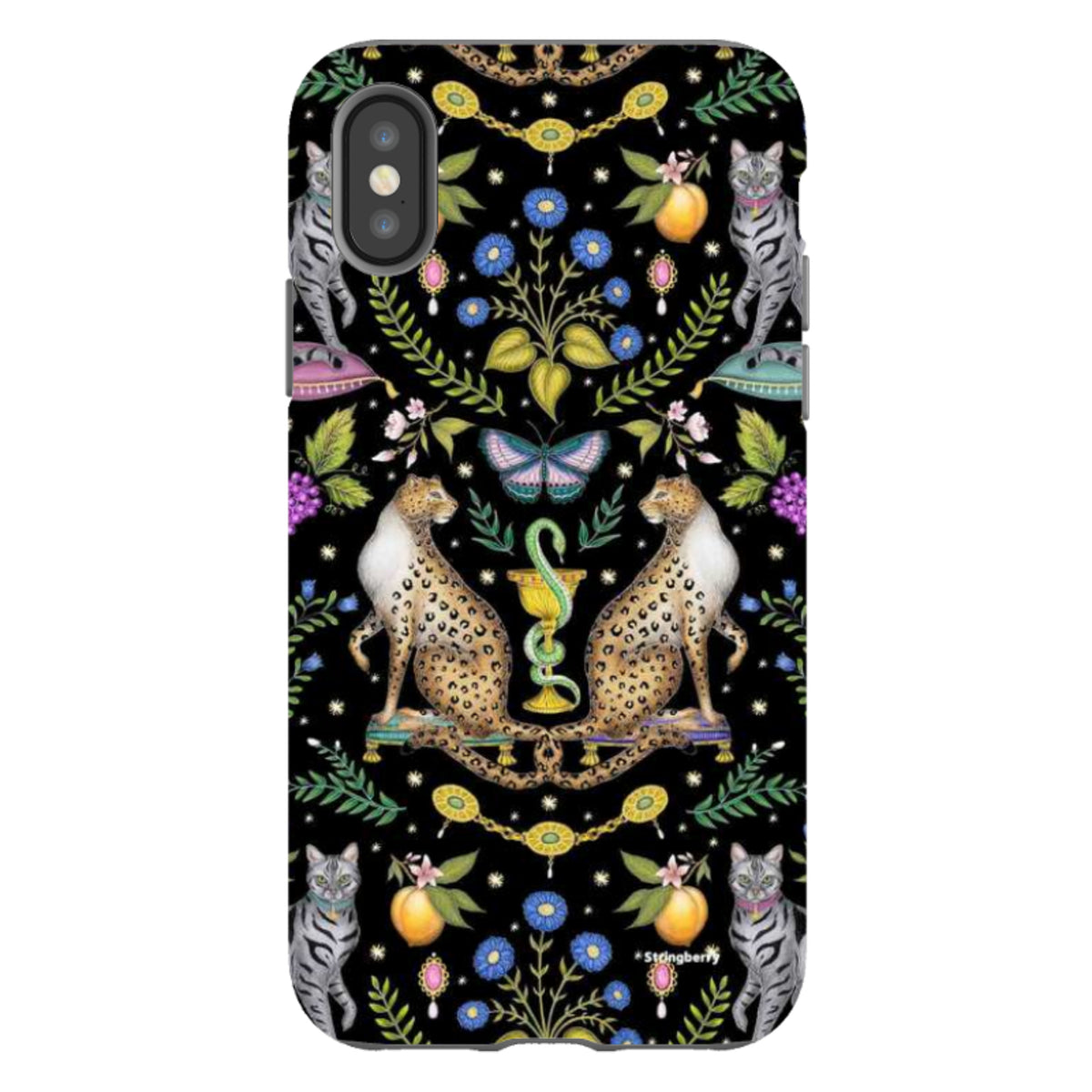 iPhone Tough Case - Kyoto No Ruffs By Catherine Rowe