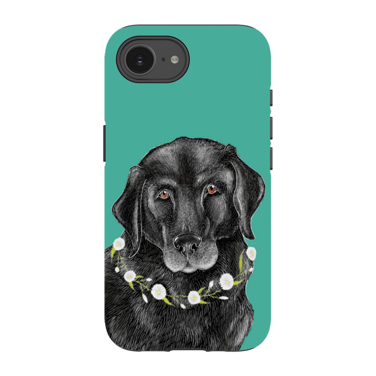 iPhone Tough Case - Labrador By Catherine Rowe