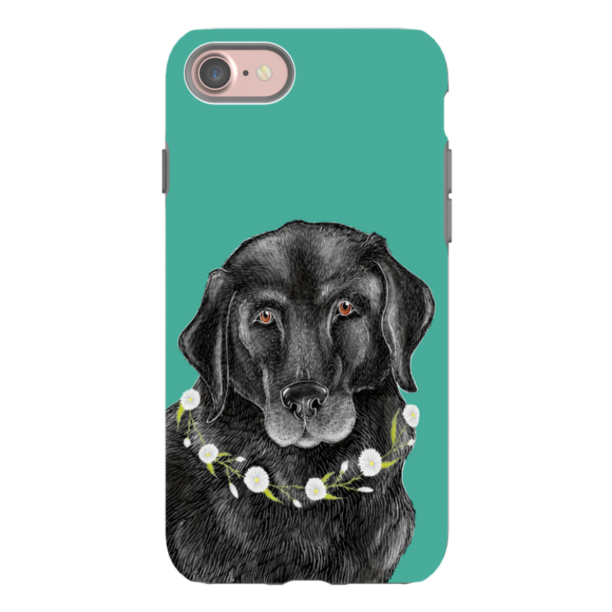 iPhone Tough Case - Labrador By Catherine Rowe