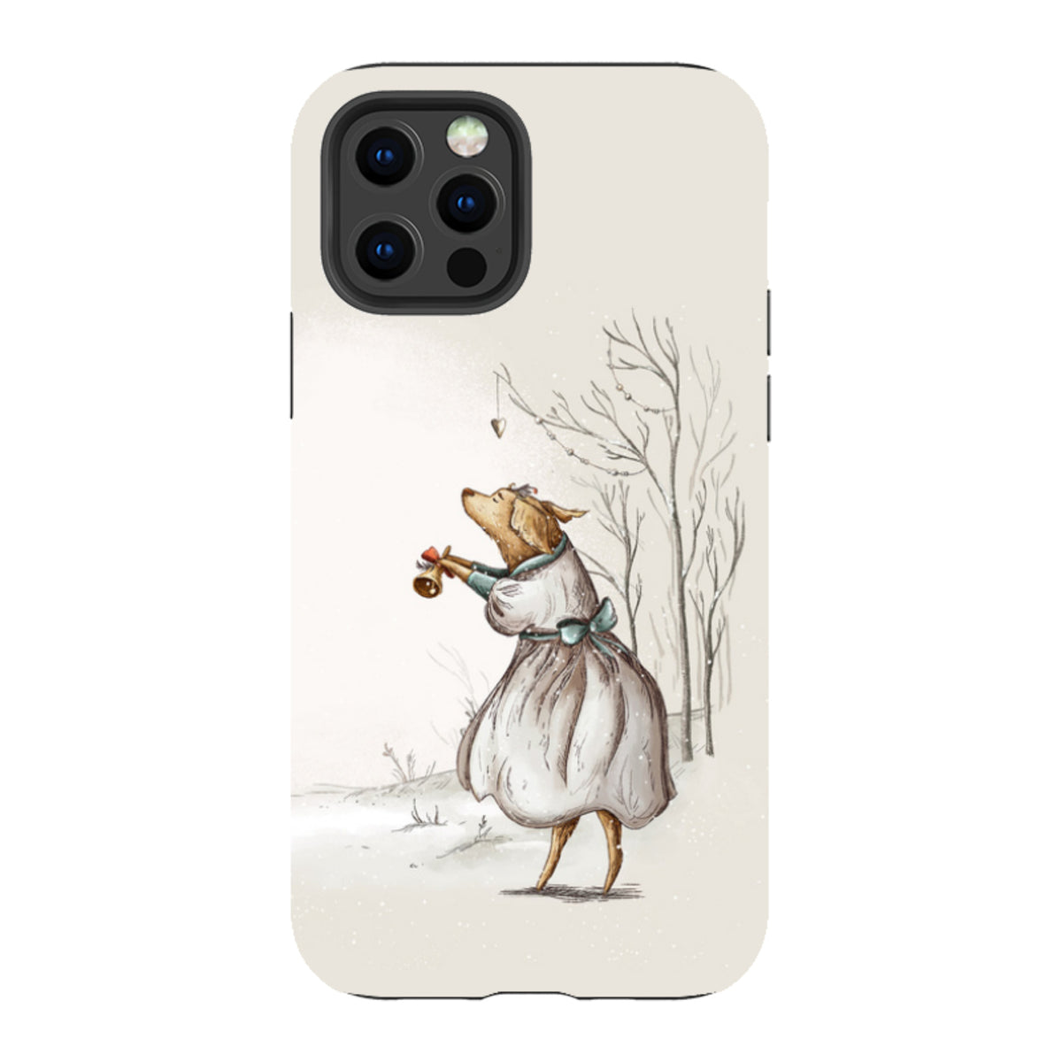 iPhone Tough Case - Lady Xmas