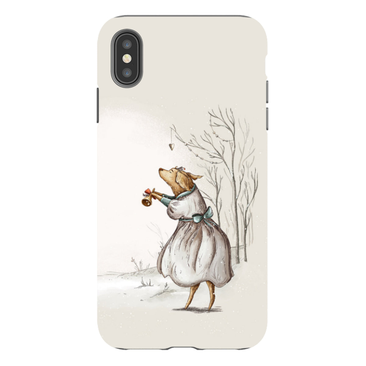 iPhone Tough Case - Lady Xmas