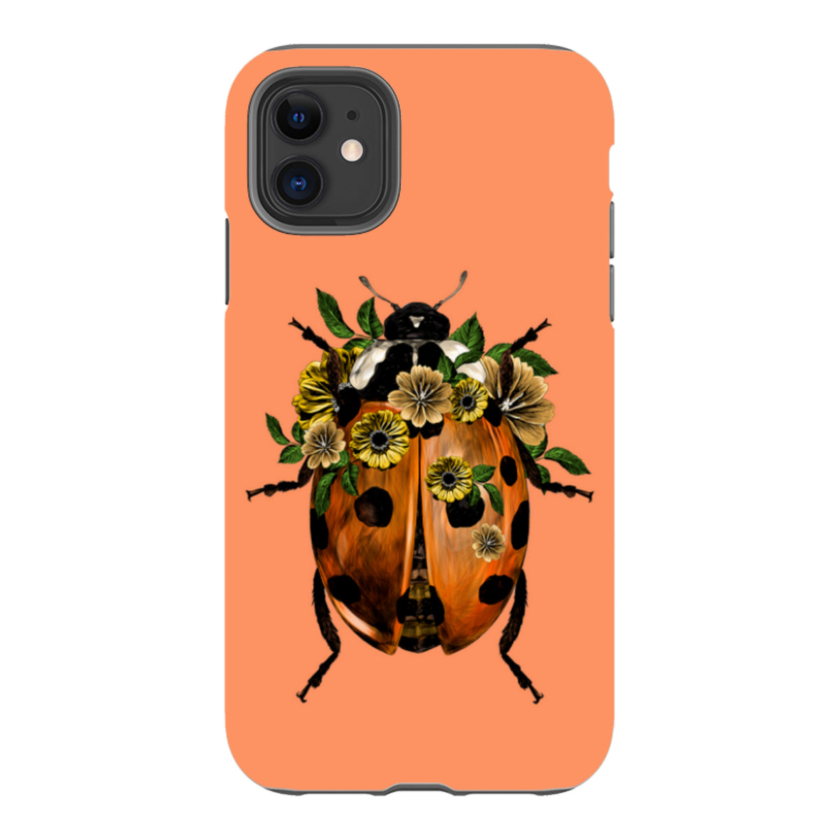 Твърд калъф за iPhone - Калинка Папая