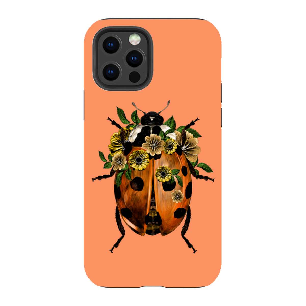 Твърд калъф за iPhone - Калинка Папая