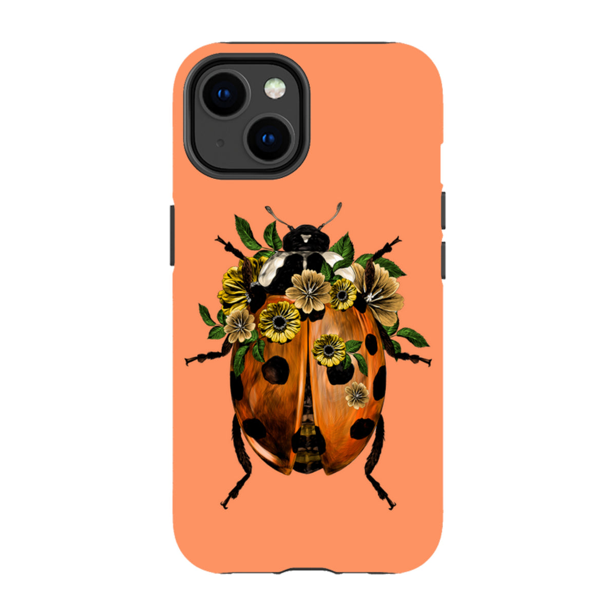 Твърд калъф за iPhone - Калинка Папая