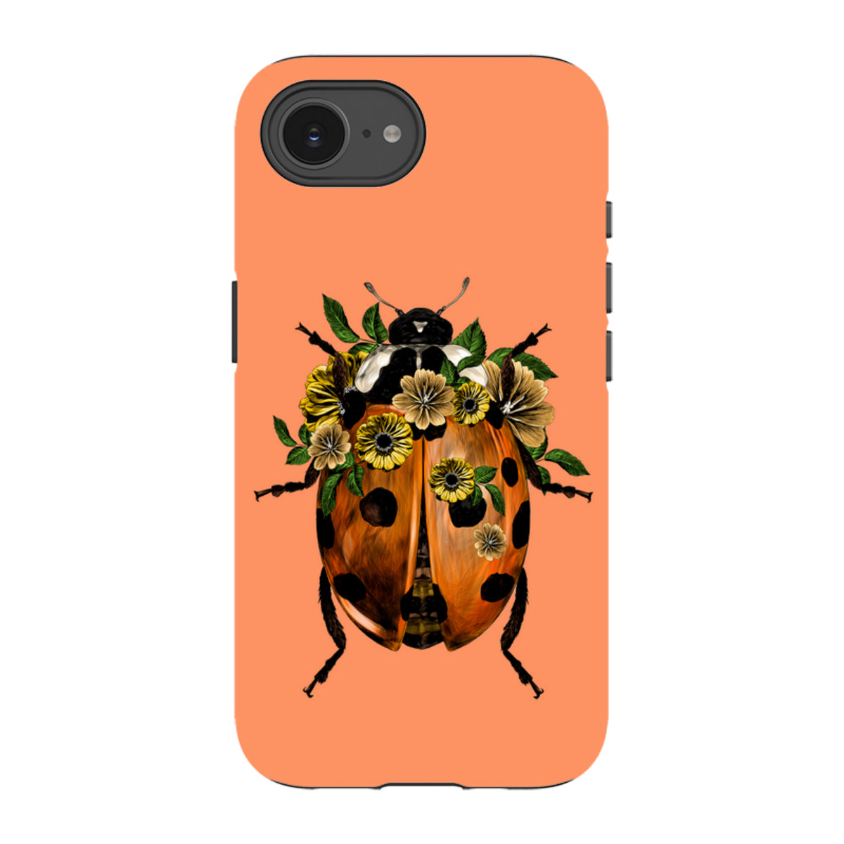 Твърд калъф за iPhone - Калинка Папая