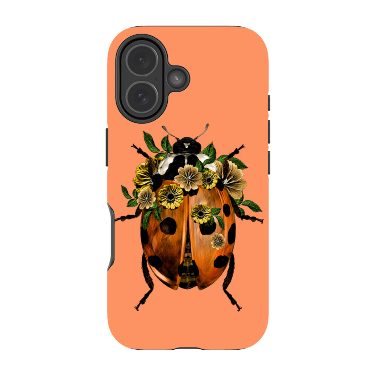 Твърд калъф за iPhone - Калинка Папая