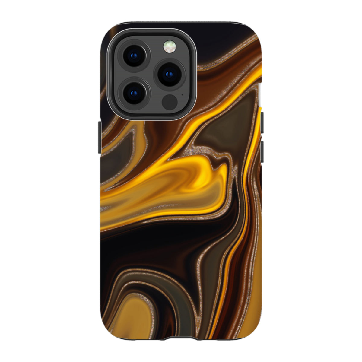 iPhone Tough Case - Lava II (case does not glitter)