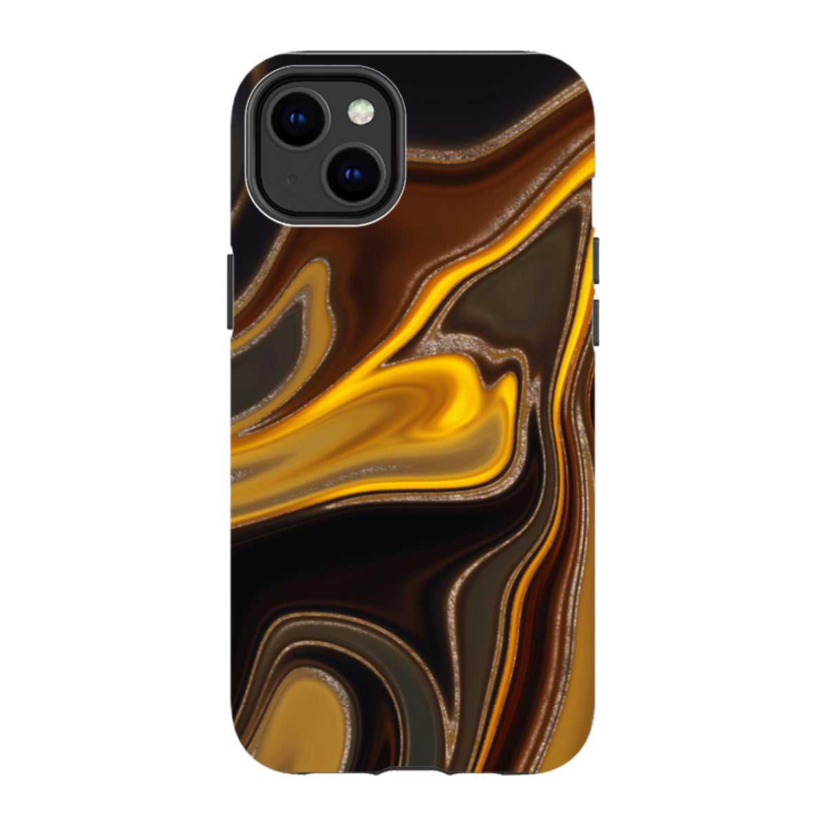 iPhone Tough Case - Lava II (case does not glitter)