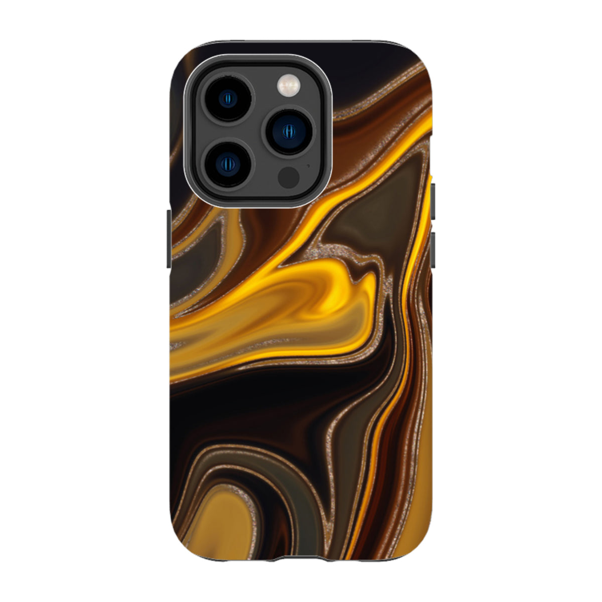 iPhone Tough Case - Lava II (case does not glitter)