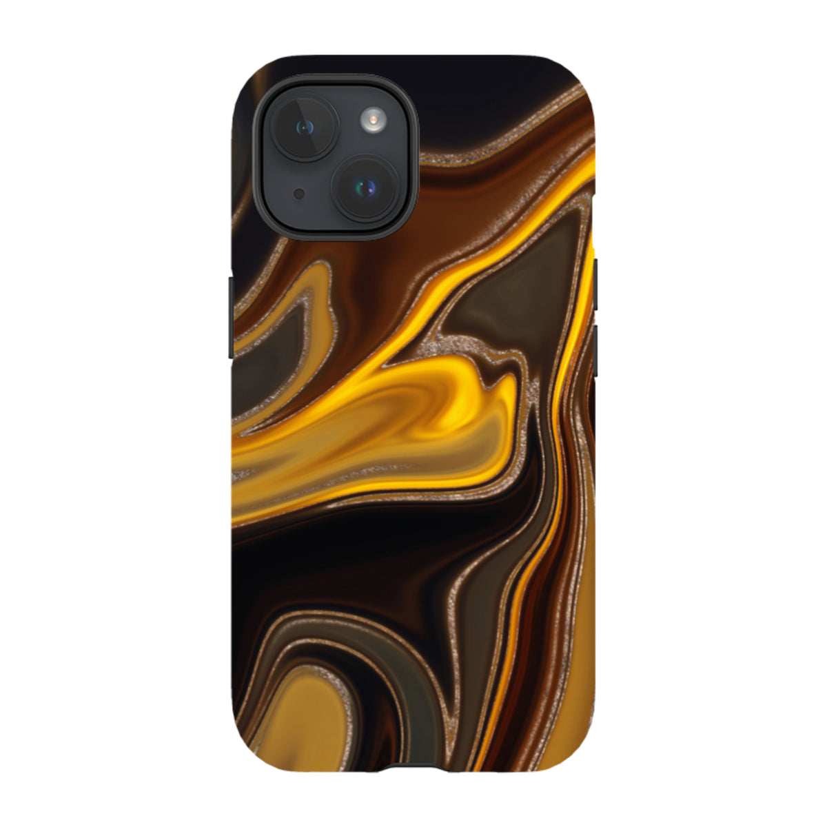 iPhone Tough Case - Lava II (case does not glitter)