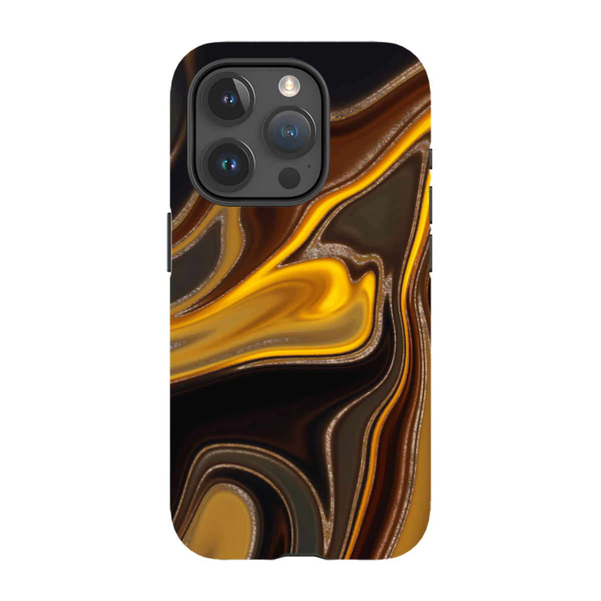iPhone Tough Case - Lava II (case does not glitter)