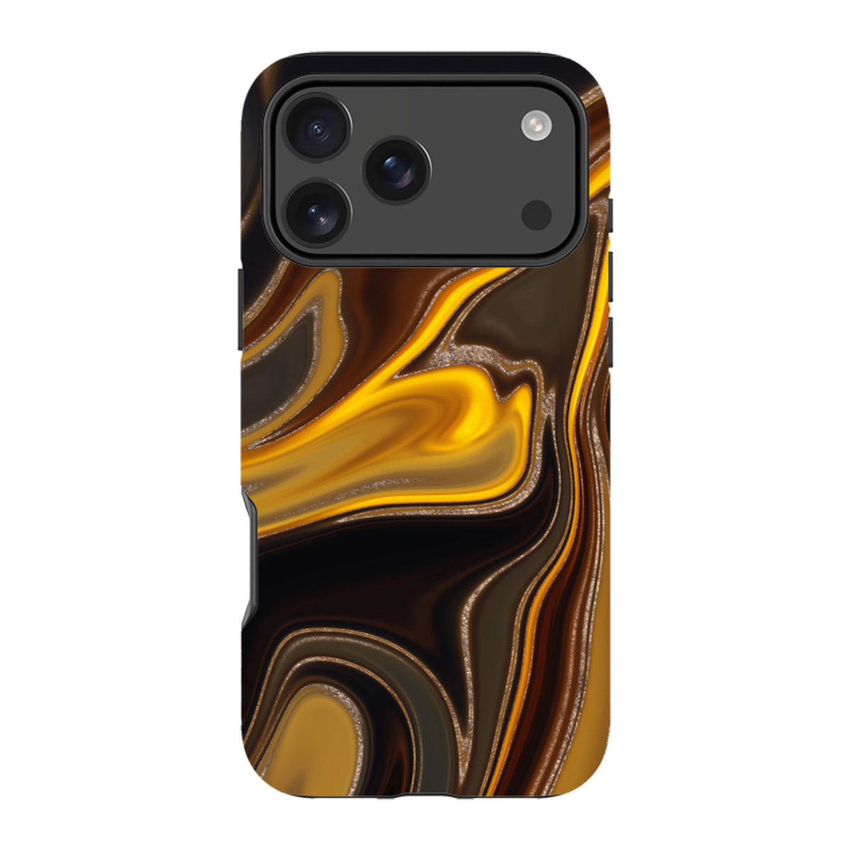 iPhone Tough Case - Lava II (case does not glitter)