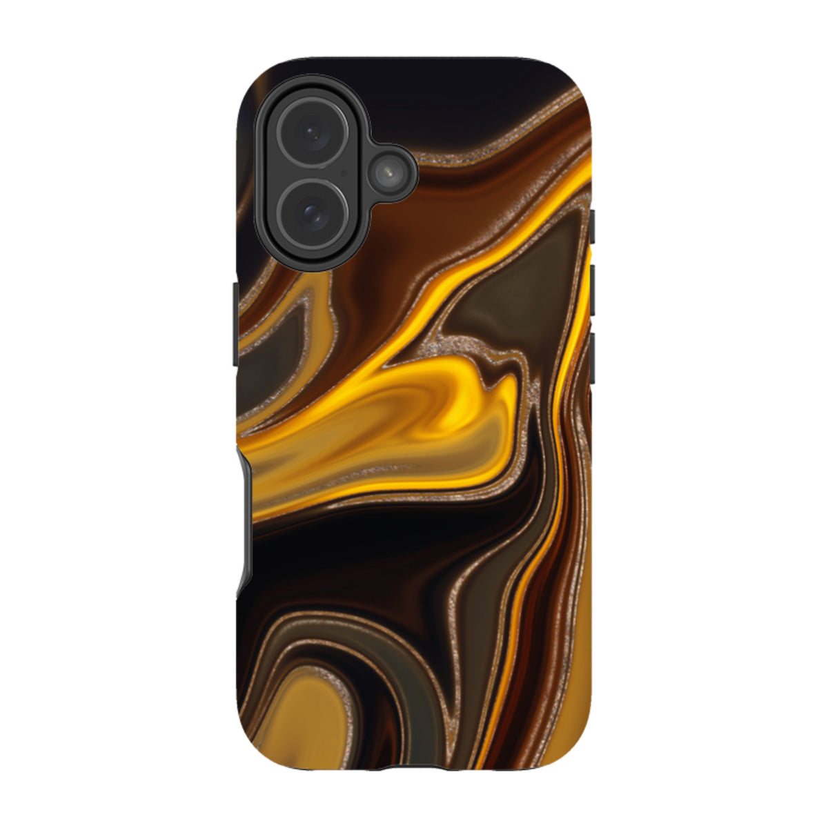iPhone Tough Case - Lava II (case does not glitter)