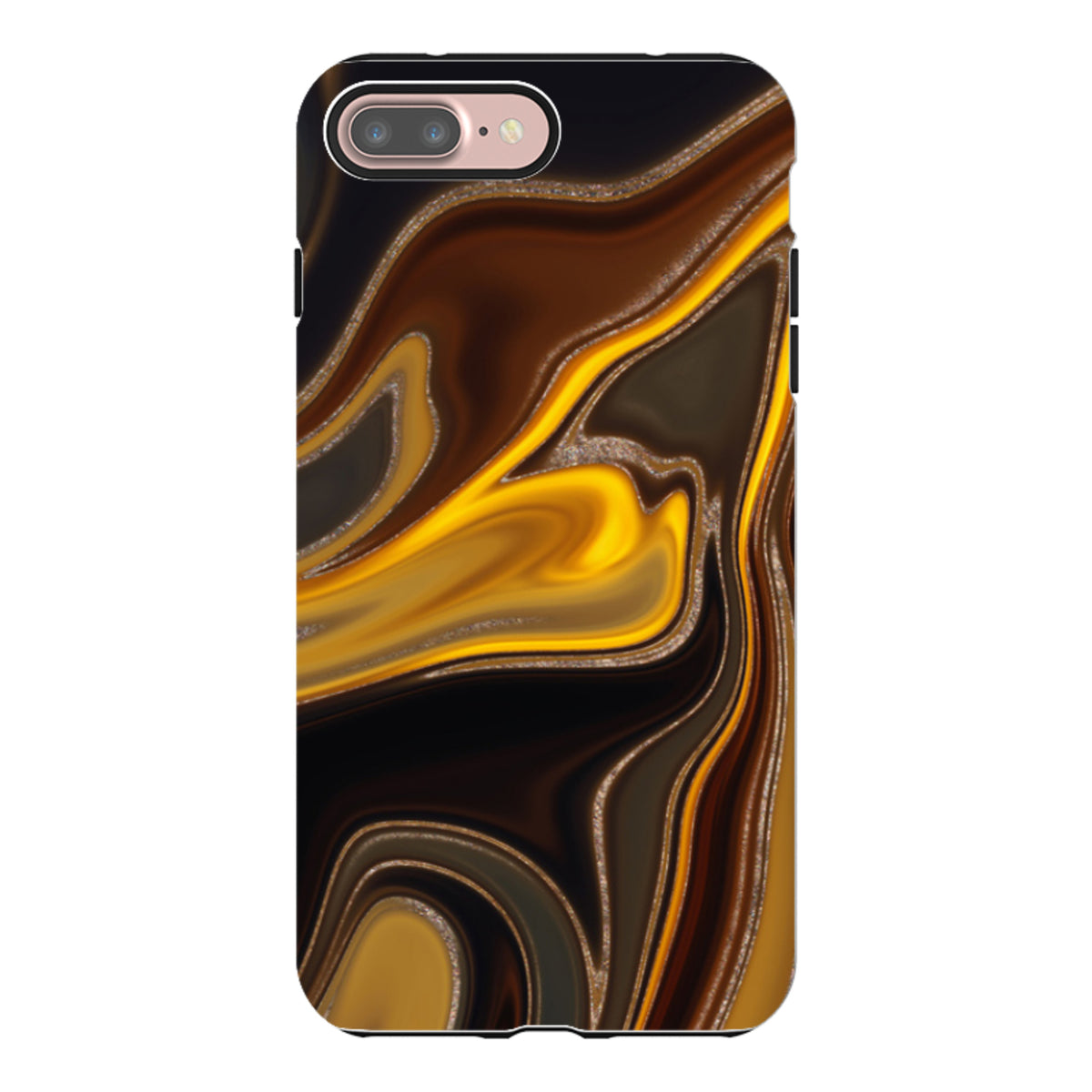 iPhone Tough Case - Lava II (case does not glitter)