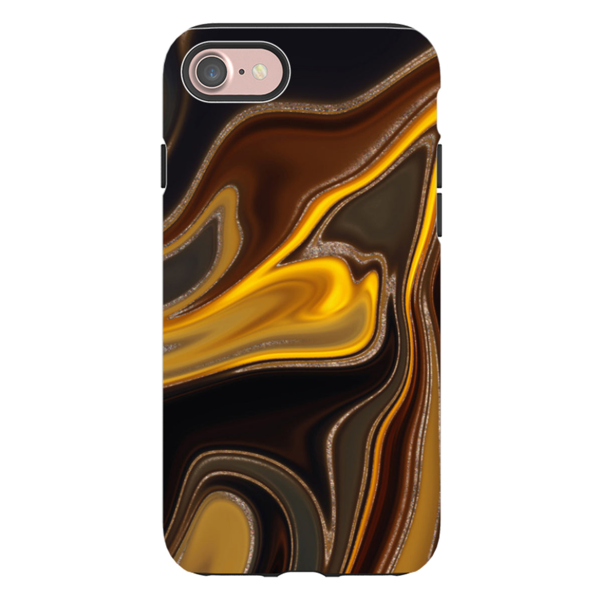 iPhone Tough Case - Lava II (case does not glitter)