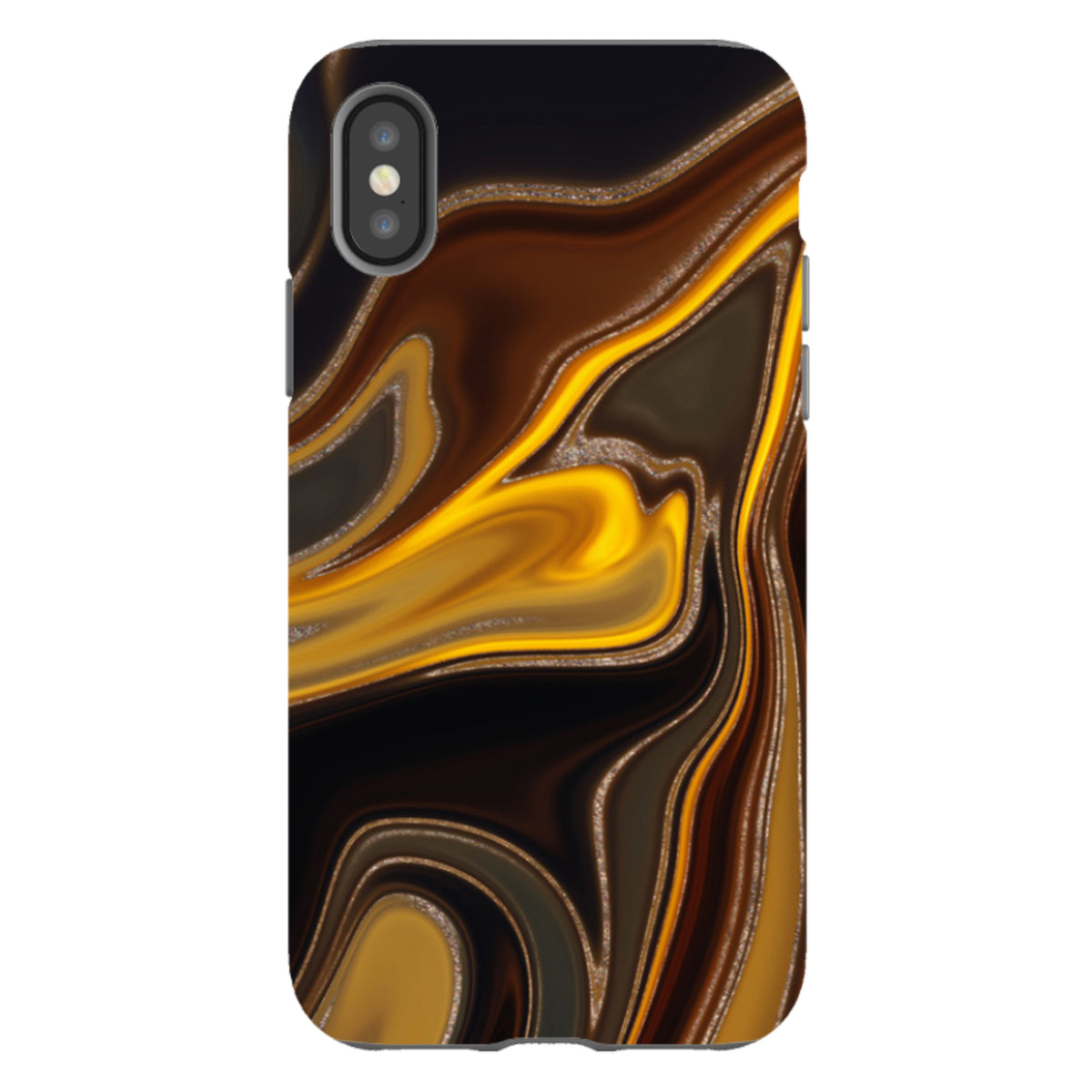 iPhone Tough Case - Lava II (case does not glitter)