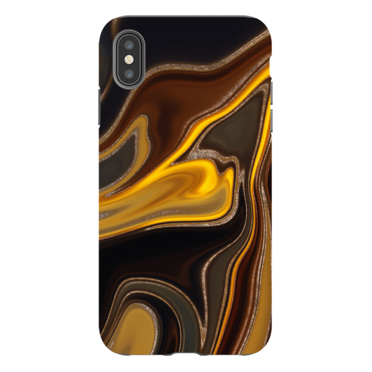 iPhone Tough Case - Lava II (case does not glitter)