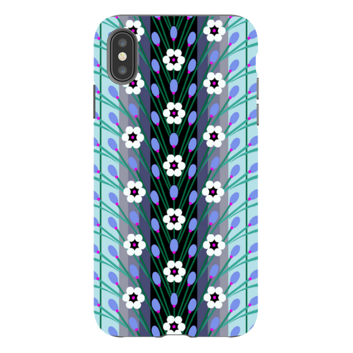 iPhone Tough Case - Lavender Blue By Cressida Bell