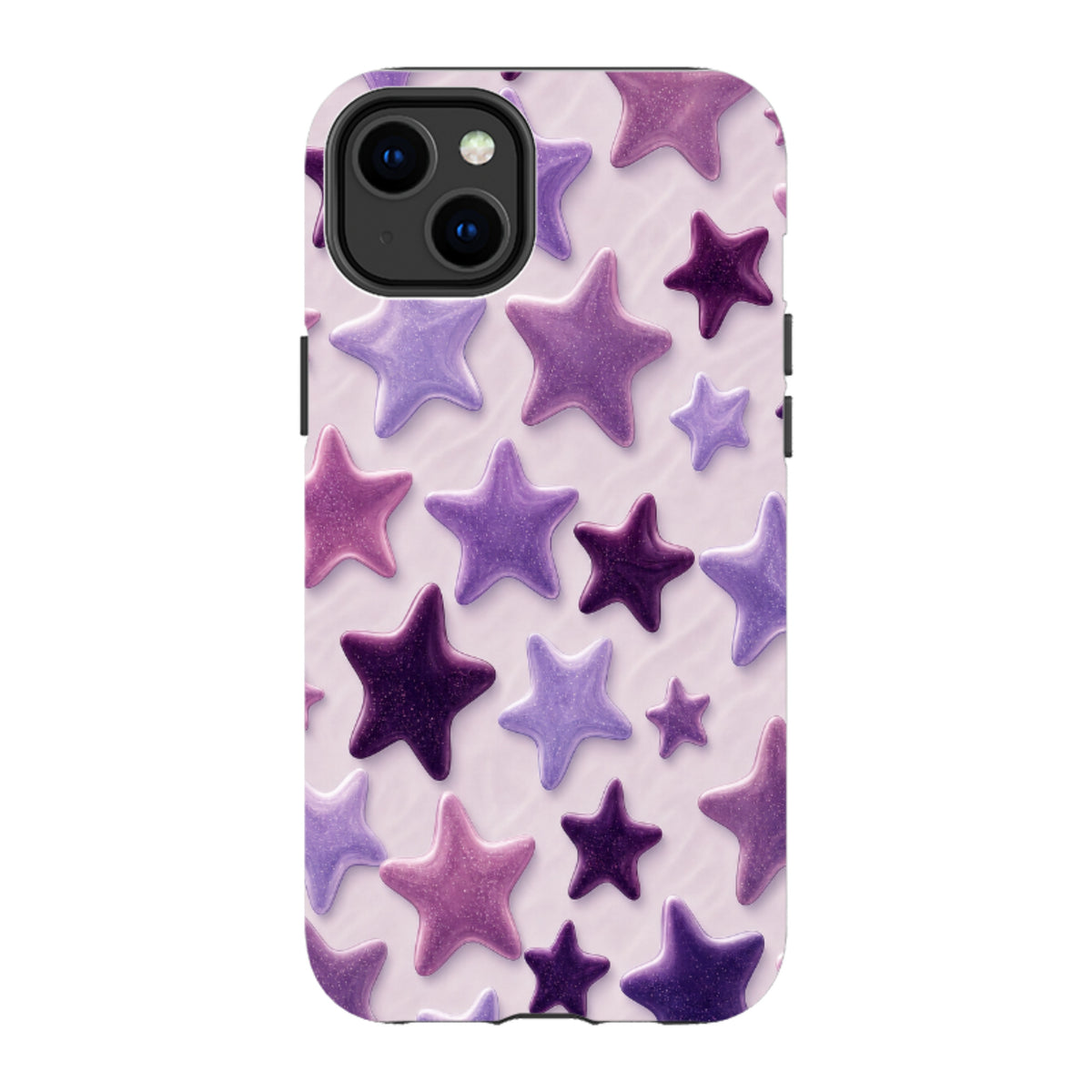 iPhone Tough Case – Lavendel Lila Stern