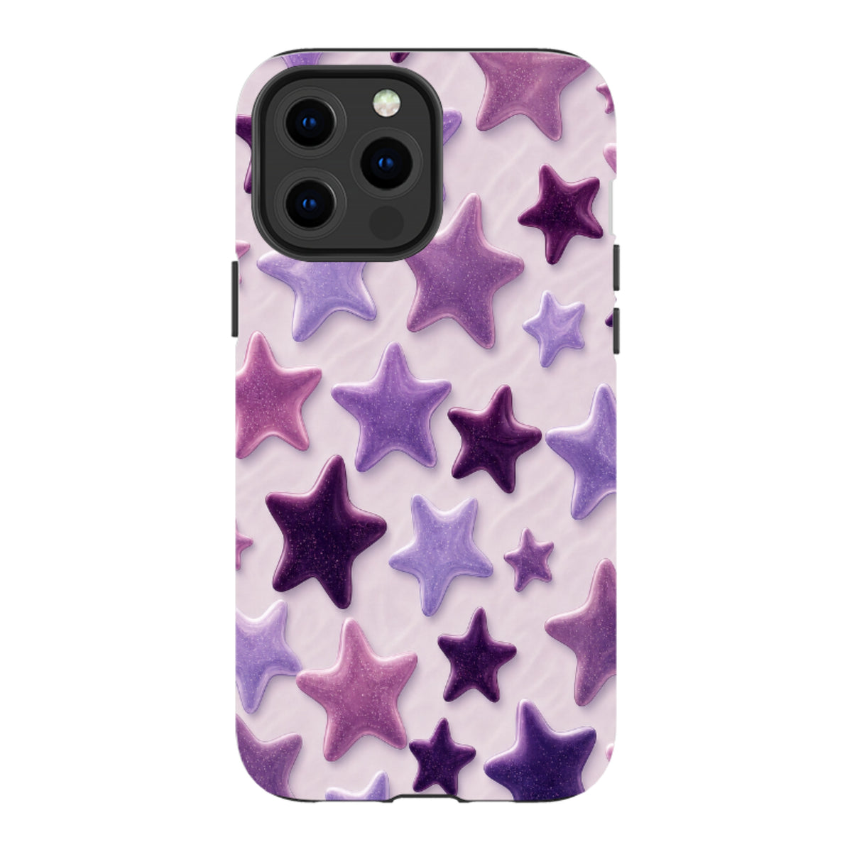 iPhone Tough Case – Lavendel Lila Stern
