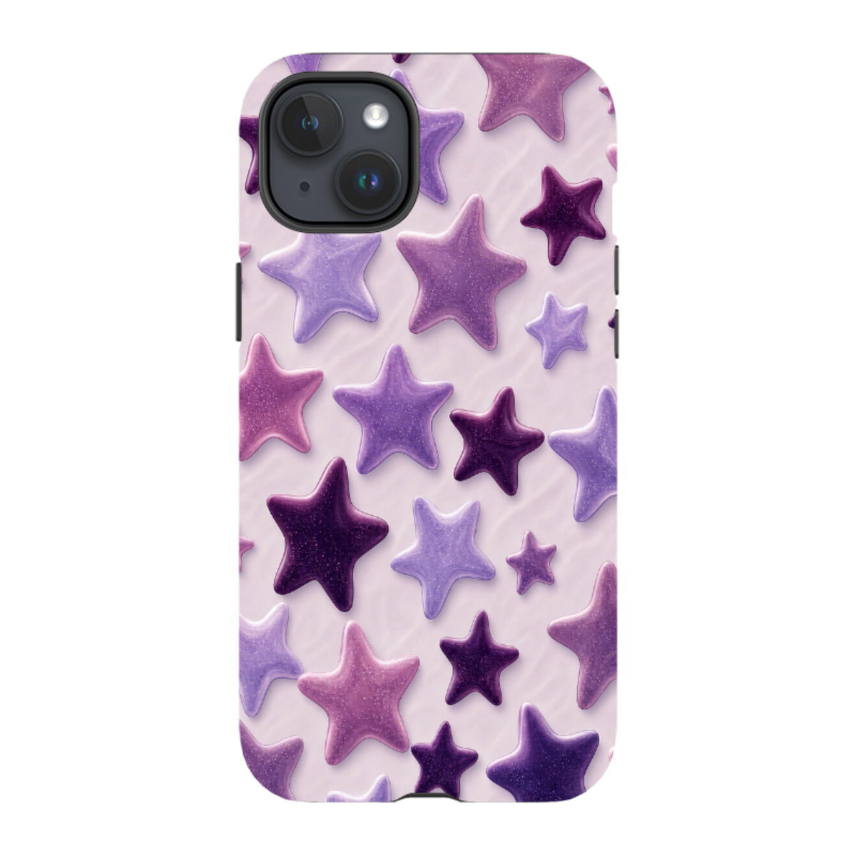 iPhone Tough Case – Lavendel Lila Stern