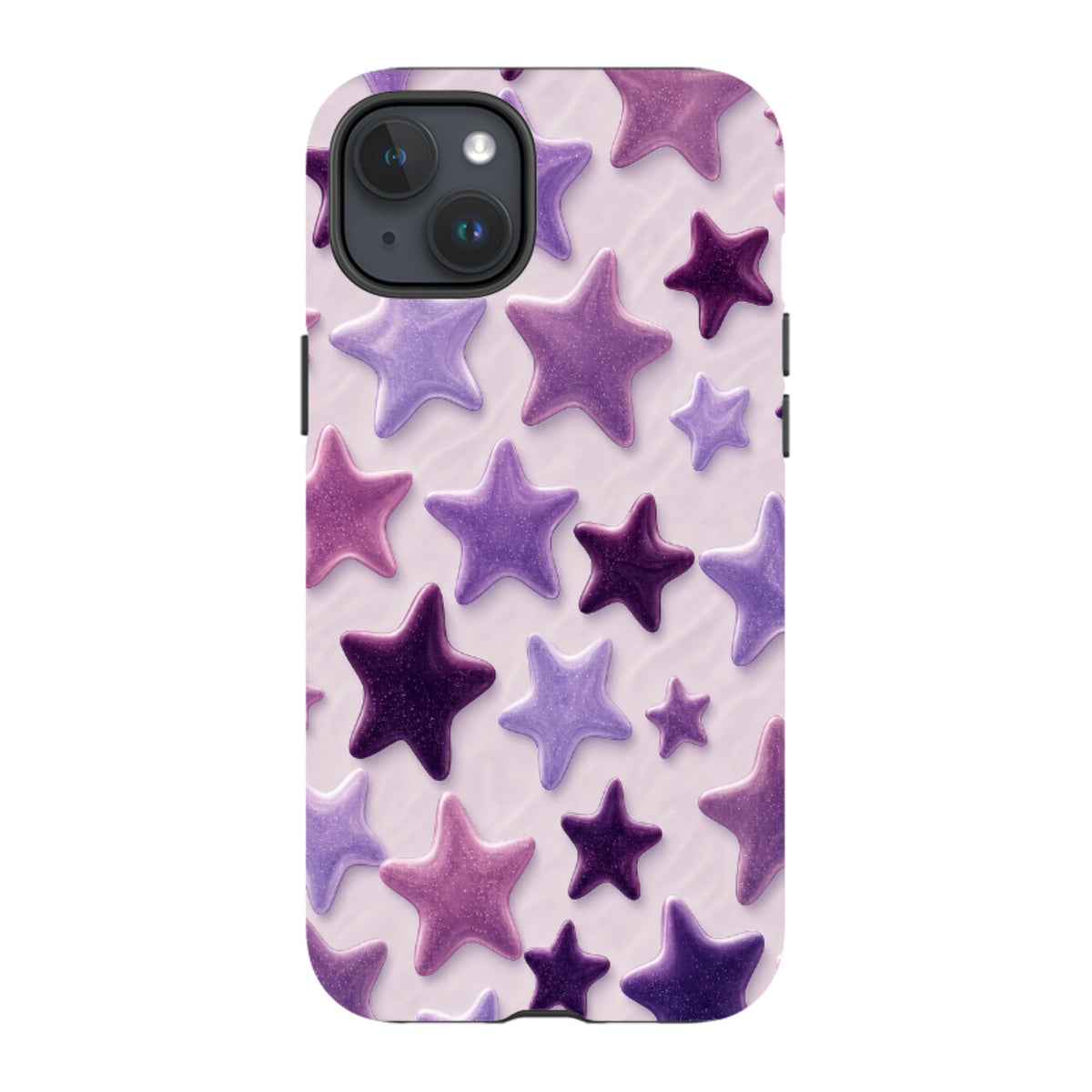 iPhone Tough Case – Lavendel Lila Stern