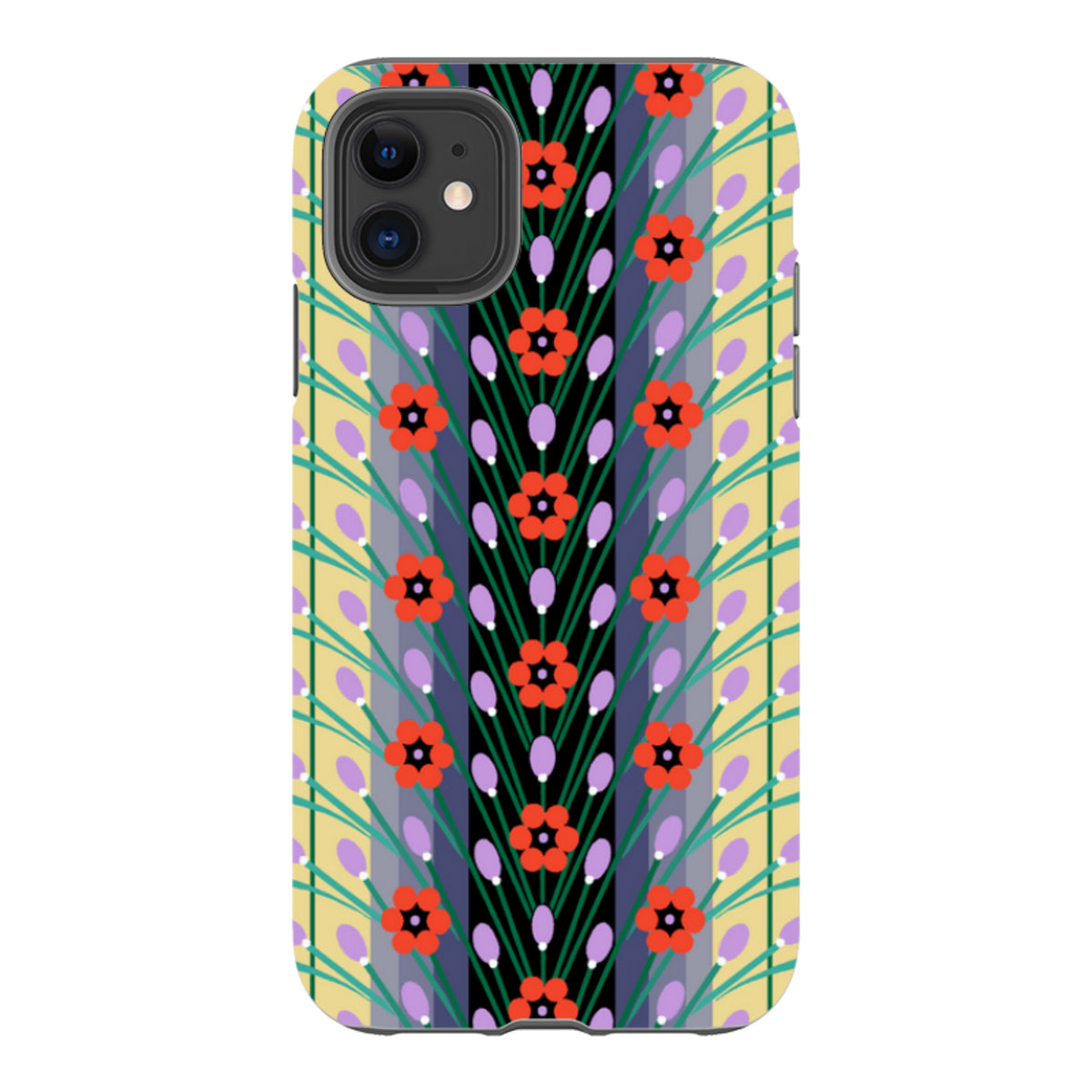 iPhone Tough Case - Lavender Yellow By Cressida Bell