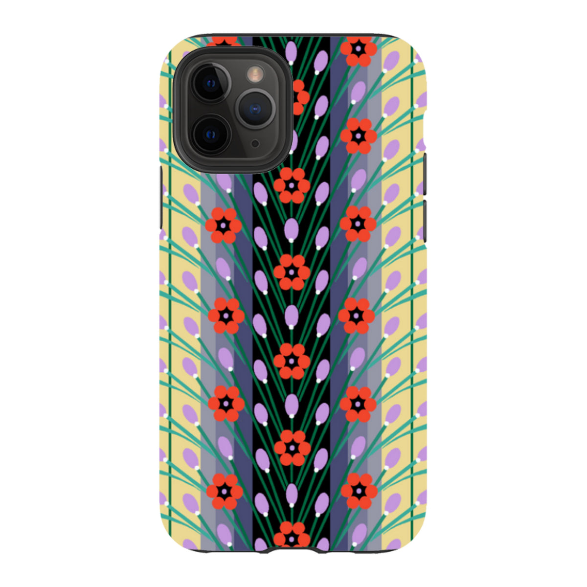 iPhone Tough Case - Lavender Yellow By Cressida Bell