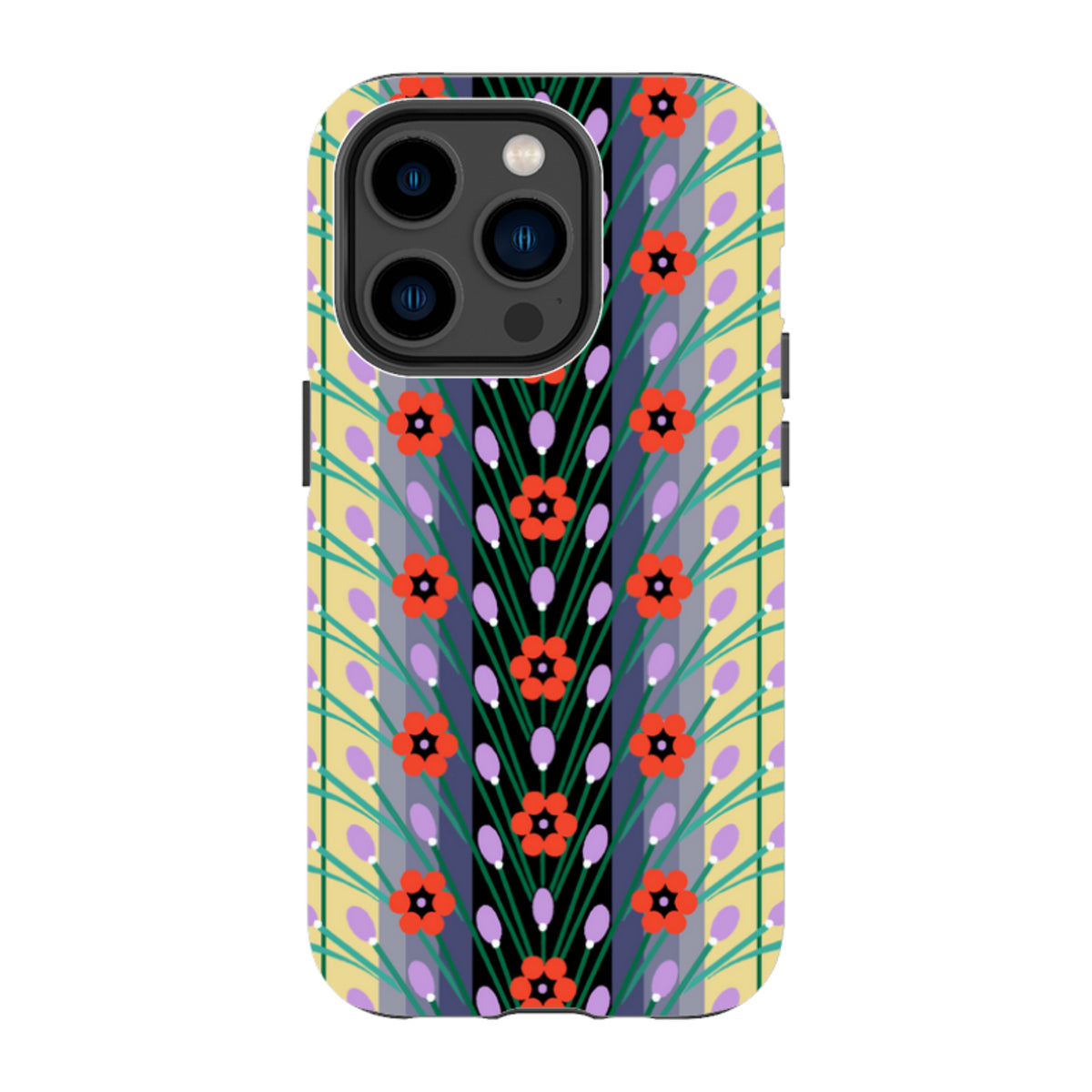 iPhone Tough Case - Lavender Yellow By Cressida Bell