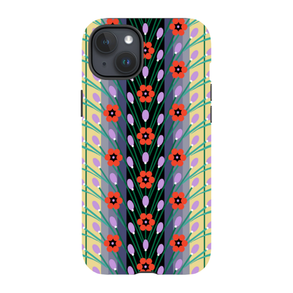 iPhone Tough Case - Lavender Yellow By Cressida Bell