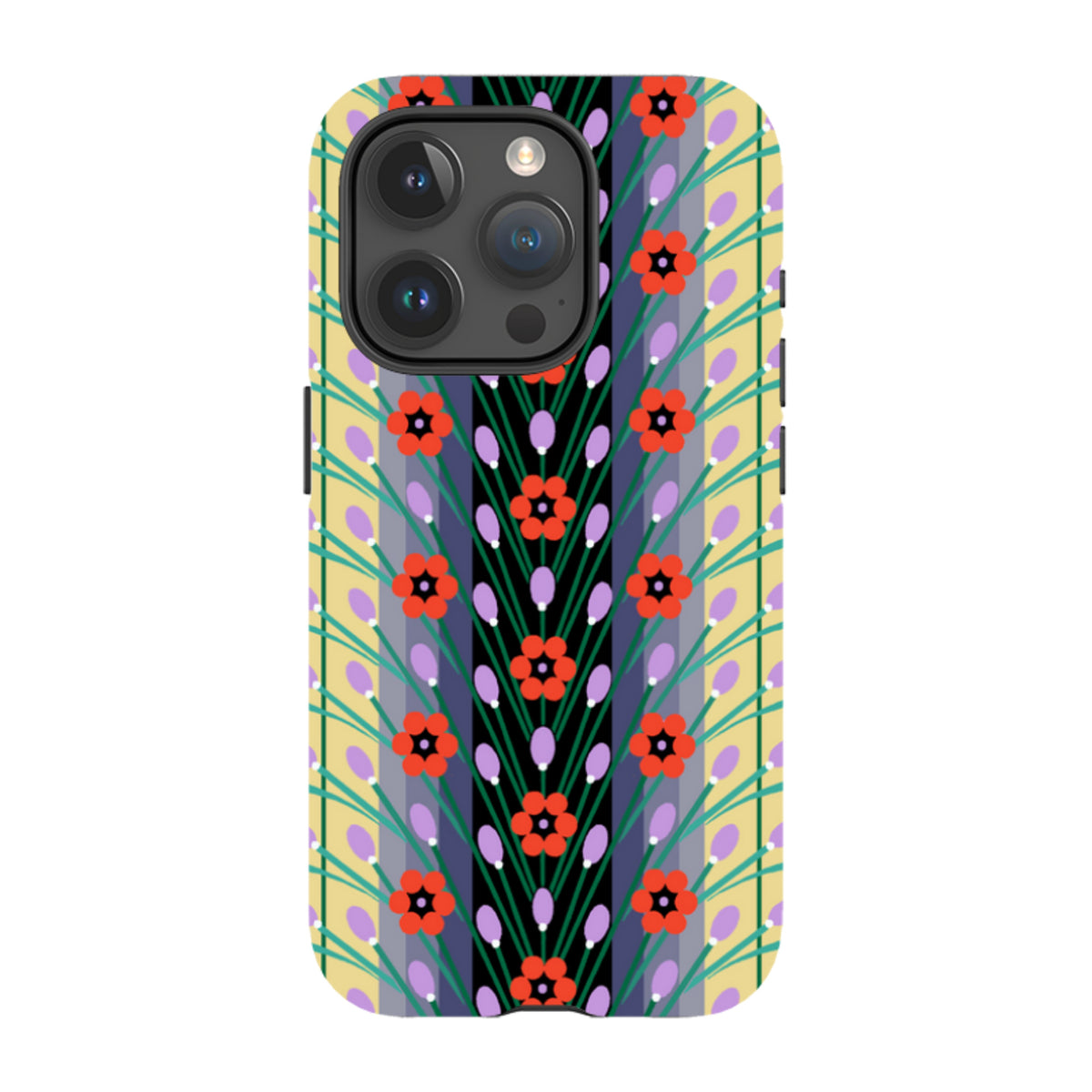 iPhone Tough Case - Lavender Yellow By Cressida Bell