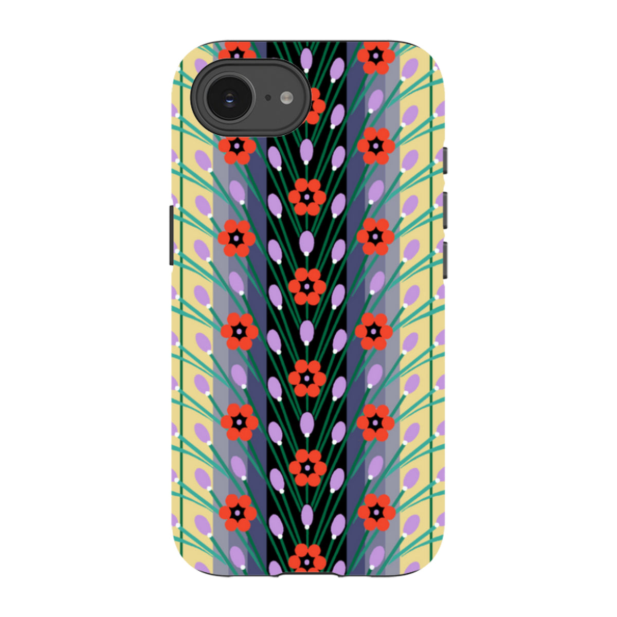 iPhone Tough Case - Lavender Yellow By Cressida Bell