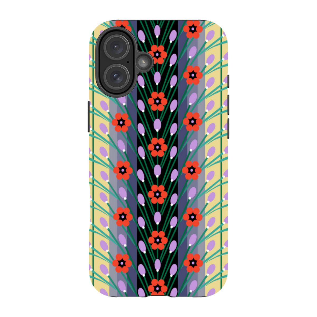iPhone Tough Case - Lavender Yellow By Cressida Bell